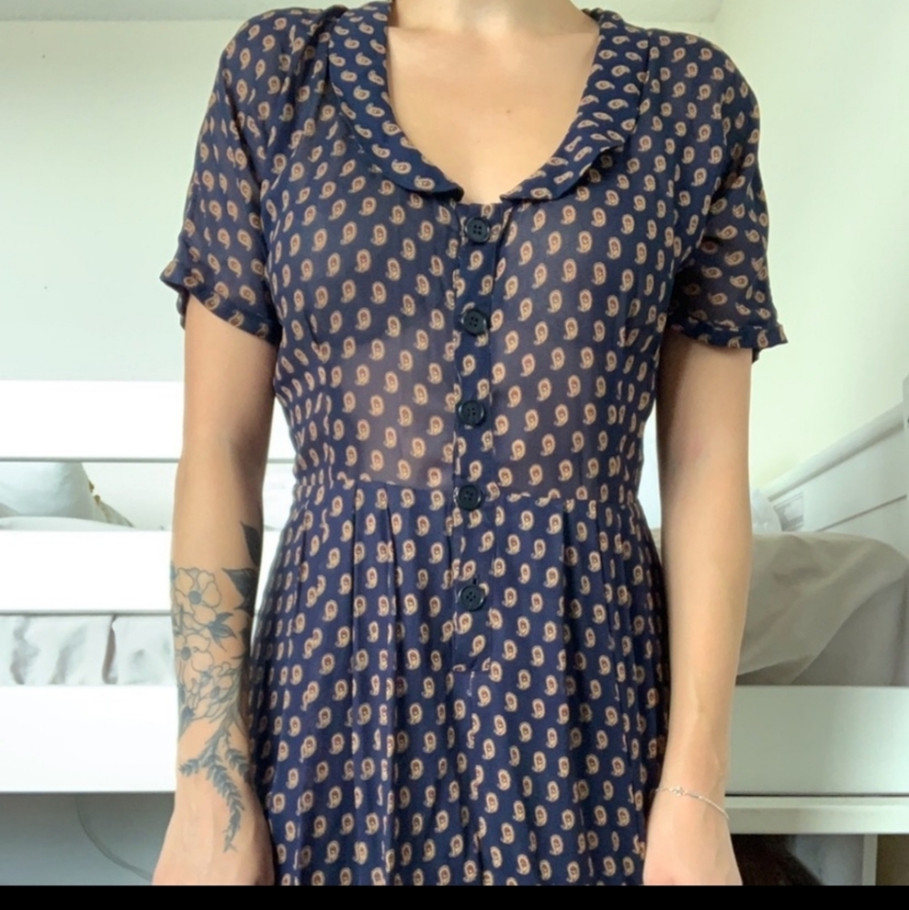 Reformation mini dress.